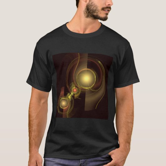 Abstrakte Verbindung T-Shirt (Vorderseite)