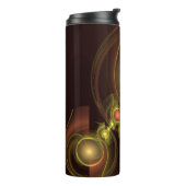 Abstrakte Verbindung Thermosbecher (Nach links gedreht)