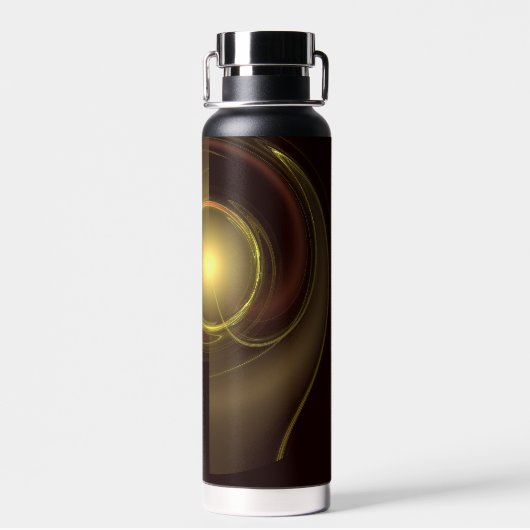 Abstrakte Verbindung Trinkflasche (Rückseite)