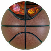 Abstrakte Verbindungsart Basketball (Rechts)