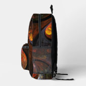 Abstrakte Verbindungsart Bedruckter Rucksack (Rechts)