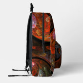 Abstrakte Verbindungsart Bedruckter Rucksack (Links)