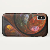 Abstrakte Verbindungsart Case-Mate iPhone Hülle (Rückseite (Horizontal))