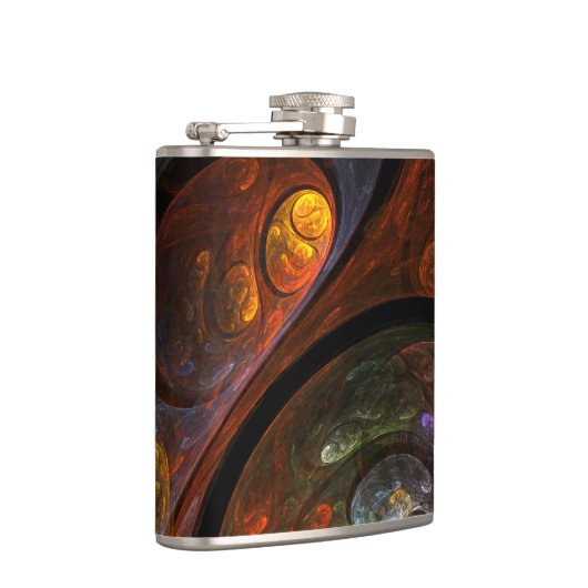 Abstrakte Verbindungsart Flachmann (Rechts)