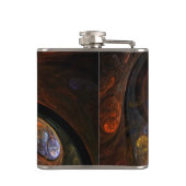 Abstrakte Verbindungsart Flachmann (Rückseite)