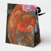 Abstrakte Verbindungsart Geschenkschachtel (Rückseite)