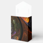 Abstrakte Verbindungsart Geschenkschachtel (Geöffnet)