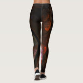 Abstrakte Verbindungsart Leggings (Rückseite)