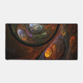 Abstrakte Verbindungsart Schreibtischunterlage (Vorderseite)