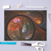 Abstrakte Verbindungsart Seidenpapier (Handwerk)