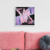 Abstrakte verborgene Harmonie Leinwanddruck (Insitu (Wohnzimmer))