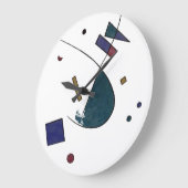 Abstrakte Verdi Wall Uhr (Winkel)