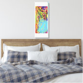 Abstrakte Verdrahtung Leinwanddruck (Insitu (Schlafzimmer))