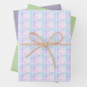 Abstrakte Verflechtung Geschenkpapier Set (Beispiel)