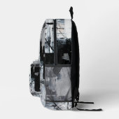 Abstrakte Verpackungen 10 Bedruckter Rucksack (Rechts)