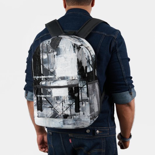 Abstrakte Verpackungen 10 Bedruckter Rucksack (Insitu (Modell))