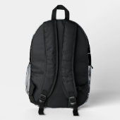 Abstrakte Verpackungen 10 Bedruckter Rucksack (Rückseite)