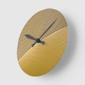 Abstrakte Verpackungen 14 Runde Wanduhr (Winkel)