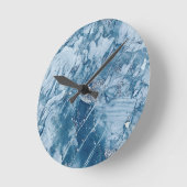 Abstrakte Verpackungen 18 Runde Wanduhr (Winkel)