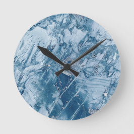 Abstrakte Verpackungen 18 Runde Wanduhr