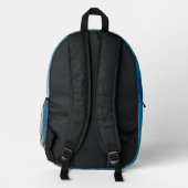 Abstrakte Verpackungen 8 Bedruckter Rucksack (Rückseite)