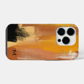 Abstrakte verwurzelte Erde iPhone Hülle (Rückseite (Horizontal))