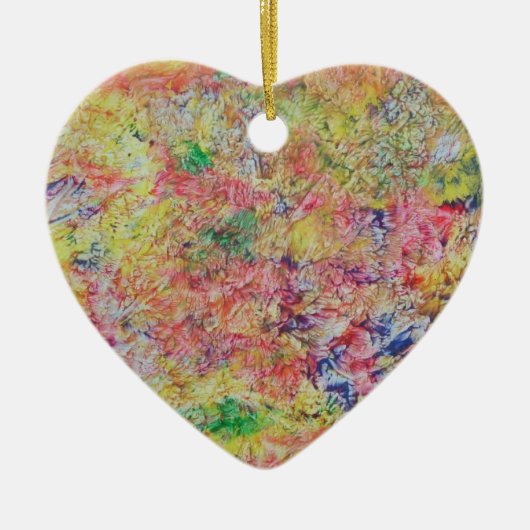 abstrakte Verzierung Keramik Ornament (Vorne)