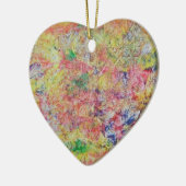 abstrakte Verzierung Keramik Ornament (Links)