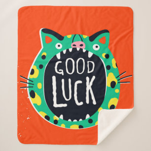 Abstrakte viel Glück Sherpadecke