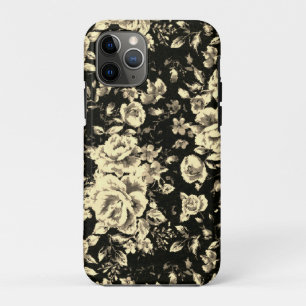 Abstrakte Vintage Blumenglastextur Case-Mate iPhone Hülle