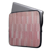 Abstrakte Vintage Formen Laptopschutzhülle (Vorderseite Links)