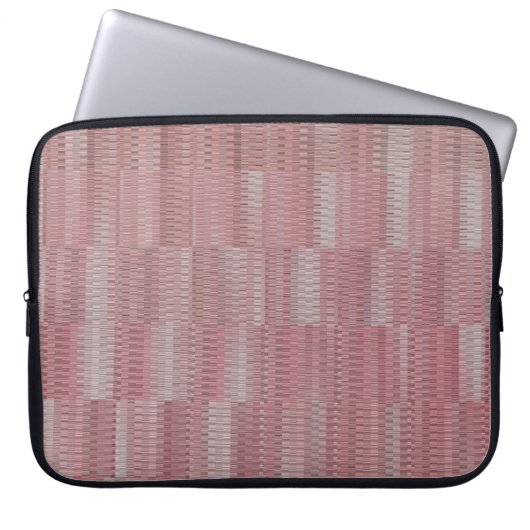 Abstrakte Vintage Formen Laptopschutzhülle (Vorderseite)
