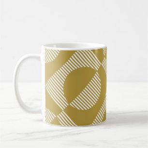 Abstrakte Vintage Geometrie nahtlos Kaffeetasse