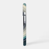 Abstrakte Vintage-Kosmische Ringe iPhone 16 Hülle (Linke Seite)