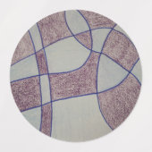 Abstrakte violette Etiketten (Design 1)