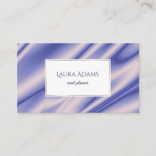 Abstrakte violette Seide bewegt Beschaffenheit Visitenkarte