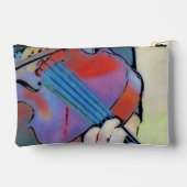 Abstrakte Violine Kleines Zubehörtücher Zubehörtasche (Rückseite)