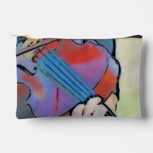 Abstrakte Violine Kleines Zubehörtücher Zubehörtasche