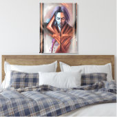 Abstrakte Visionen Leinwanddruck (Insitu (Schlafzimmer))