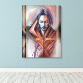 Abstrakte Visionen Leinwanddruck (Insitu (Holzboden))