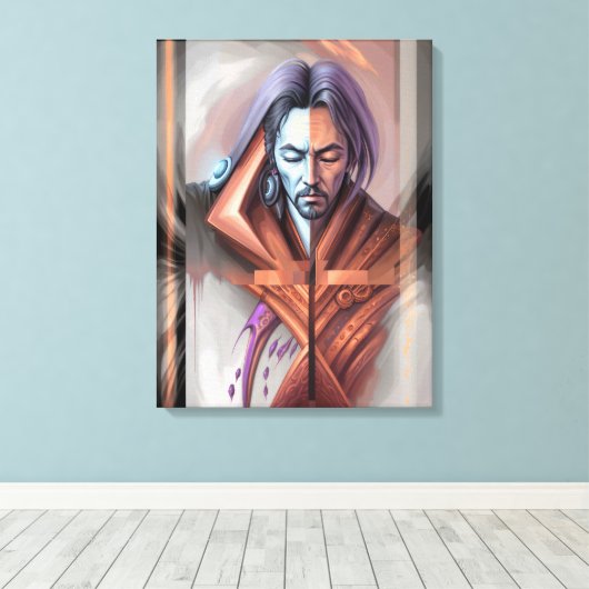 Abstrakte Visionen Leinwanddruck (Insitu (Holzboden))