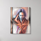 Abstrakte Visionen Leinwanddruck (Vorderseite)