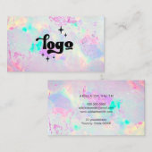 abstrakte Visitenkarte (Vorne/Hinten)