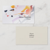 Abstrakte Visitenkarte (Vorne/Hinten)