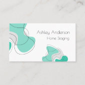 Abstrakte Visitenkarte (Vorderseite)