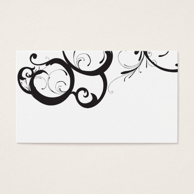 Abstrakte Visitenkarte (Vorderseite)