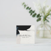 Abstrakte Visitenkarte (Stehend Vorderseite)