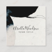 Abstrakte Visitenkarte (Vorderseite)