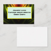 Abstrakte Visitenkarte (Vorne/Hinten)