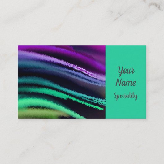 Abstrakte Visitenkarte (Vorderseite)